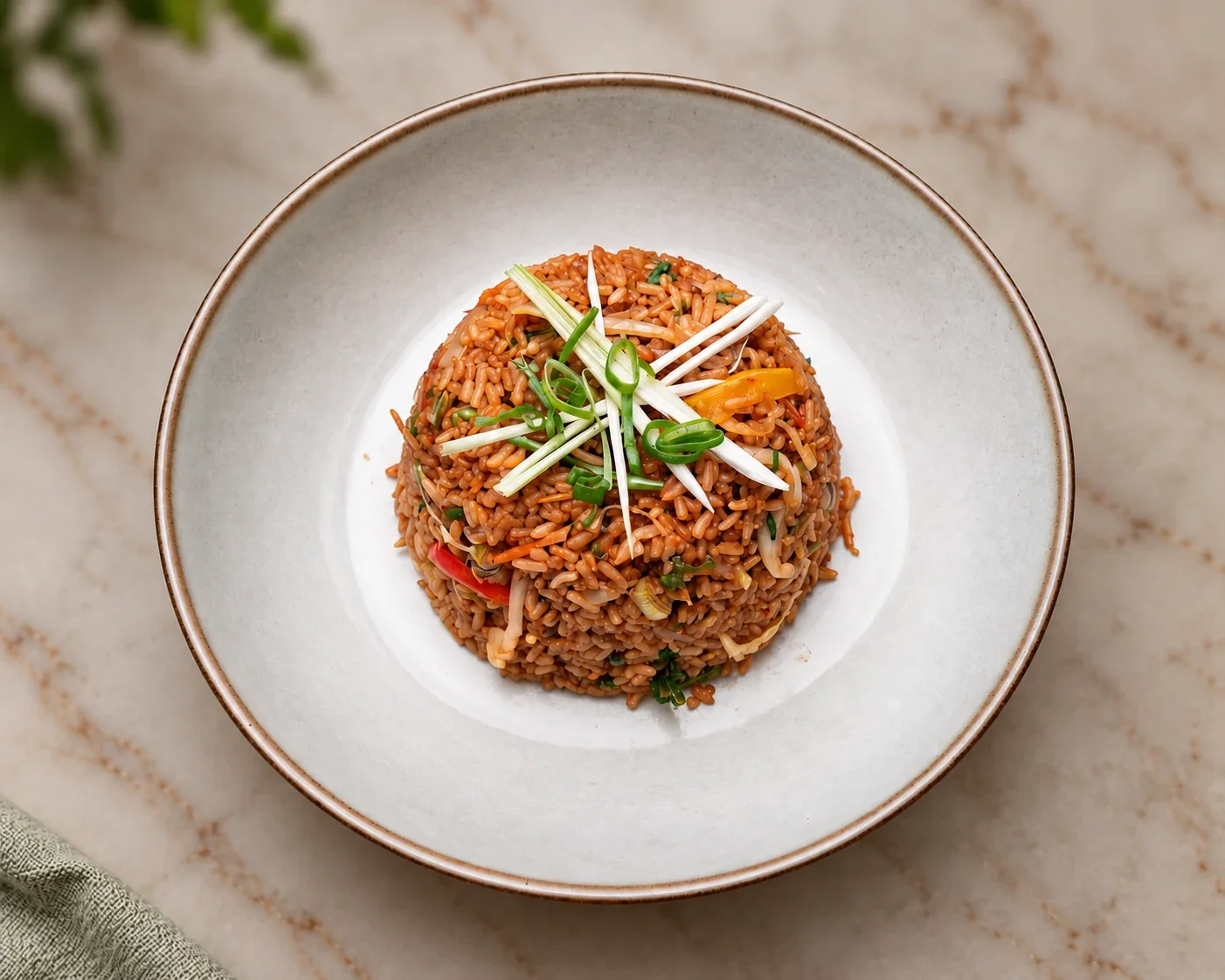 Wok-tossed Hakka Noodles with crisp vegetables at Sevana